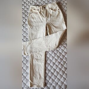 Women's Cream Jeans